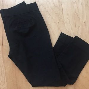 Banana Republic Sloan Black dress pants 2p